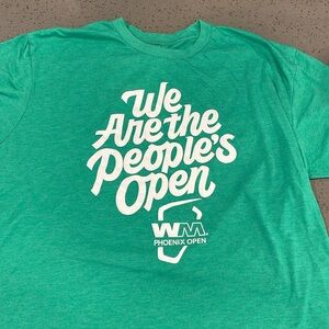 Waste management “we are the people’s open” golf tournament shirt size XL